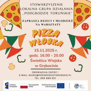 Kulinarne warsztaty aktywizujące - pizza włoska