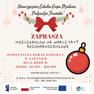 Warsztaty aktywizujące ,,Ozdoby Bożonarodzeniowe"