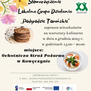 Warsztaty kulinarne w Kawęczynie