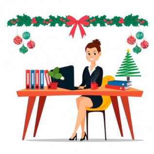 Praca biura w okresie świąteczno-noworocznym